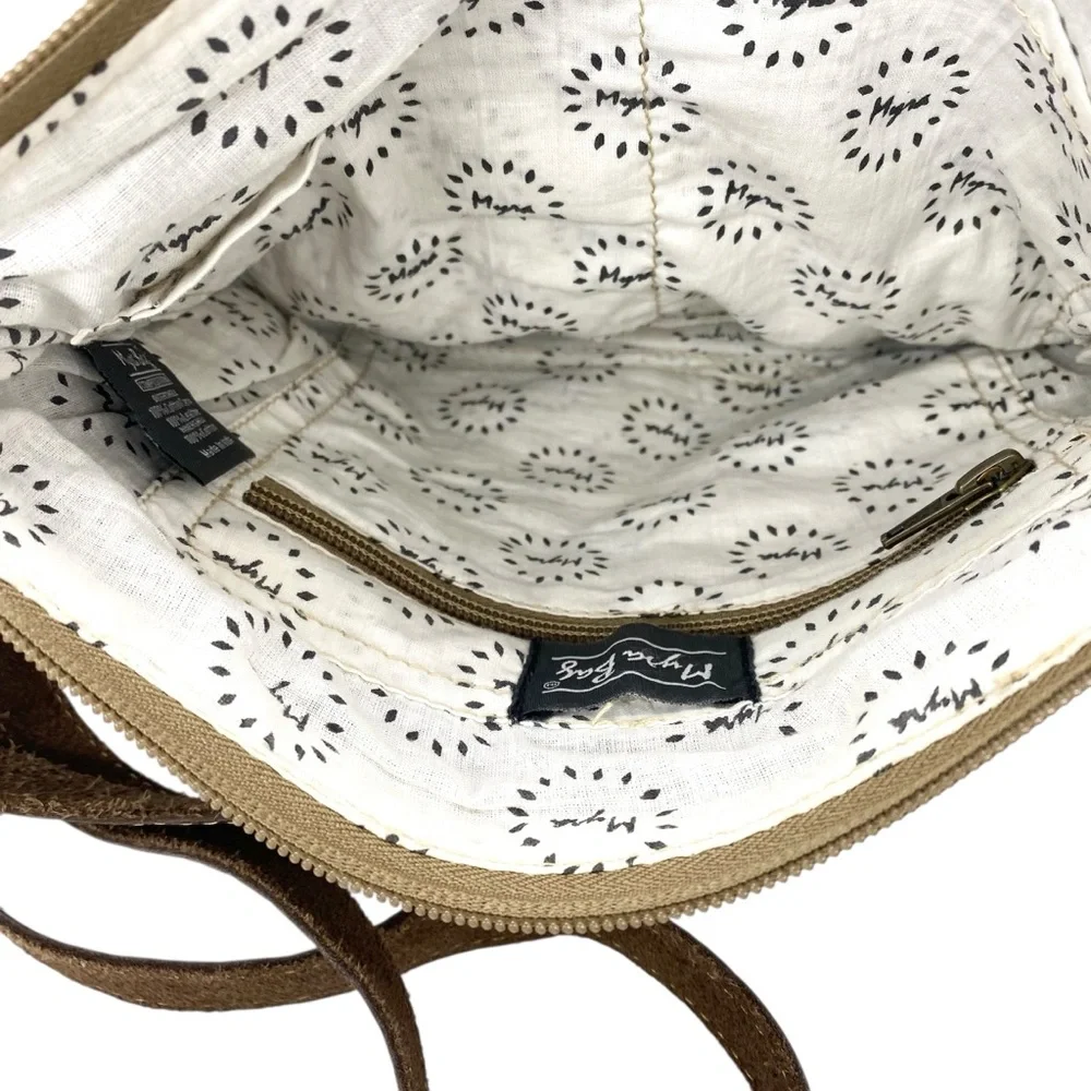 Myra Cowhide Hair On Leather Shoulder Bag